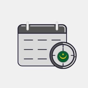 Mauritania Online Calendar Reseller