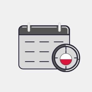 Poland Online Calendar Reseller
