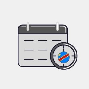 Congo RDC Online Calendar Reseller