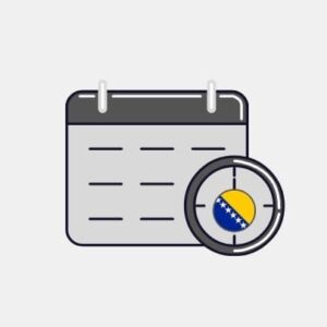 Bosnien-Hercegovina Online Kalenderforhandler