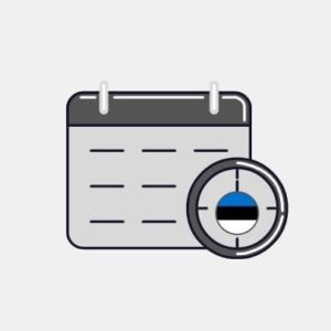 Estonia Online Calendar Reseller