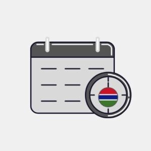 Gambia Online Calendar Reseller