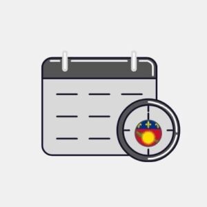 Guadeloupe Online Calendar Reseller