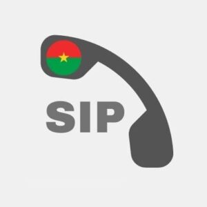 VoIP linka Burkina Faso - SIP účet