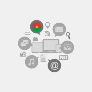 Burkina Faso Redes sociales - Marketing