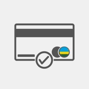 Ruanda - Aceita cartões