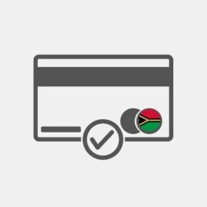 Vanuatu - Aceita cartões