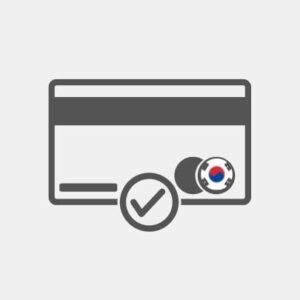 South Korea - Accept cards