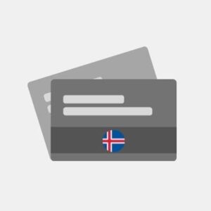 Iceland - Bank card