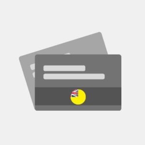 Niue - Cartão bancário