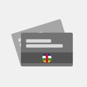 República Centro-Africana - Cartão bancário