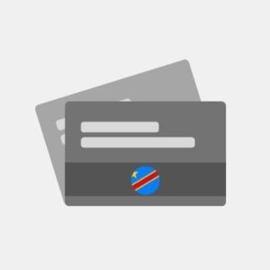 Congo RDC - Bank card