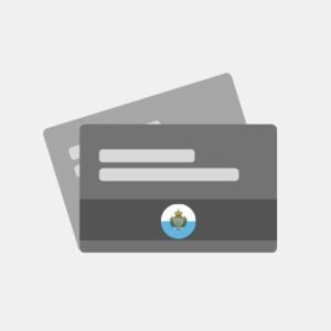 San Marino - Bank card