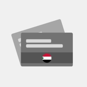 Sudão - Cartão bancário