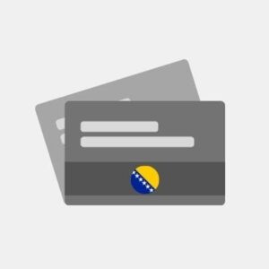 Bosnia herzegovina - Bank card