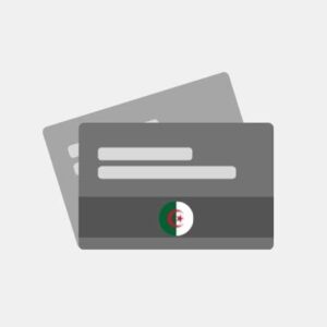 Algeria - Bank card
