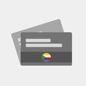 Comoros - Bank card