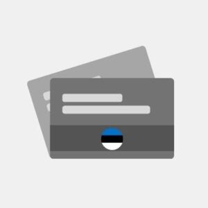 Estônia - Cartão bancário