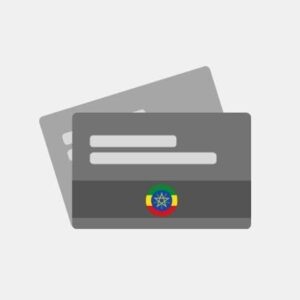 Ethiopia - Bank card