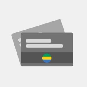 Gabon - Bank card
