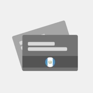 Guatemala - Bank card