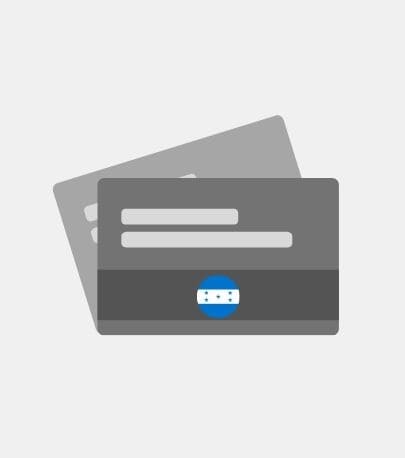 EN-Banks-cards-83-1 Honduras - Bank card