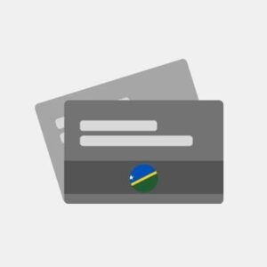 Solomon Islands - Bank card