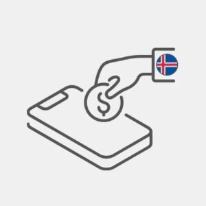 Iceland - Payment by continent