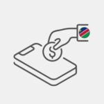 Namibia - Payment by continent