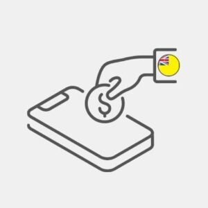 Niue - Pagamento por continente