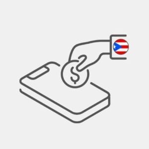 Puerto Rico - Payment by continent