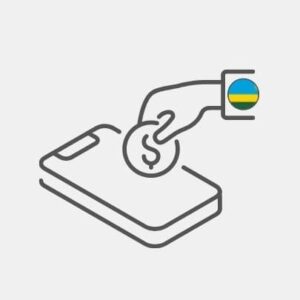 Ruanda - Pagamento por continente