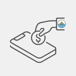 San Marino - Payment by continent