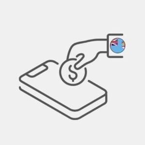 Fiji - Pagamento por continente