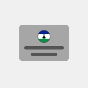 Lesotho Phone card - Voip
