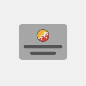 Bhútánská telefonní karta - VoIP