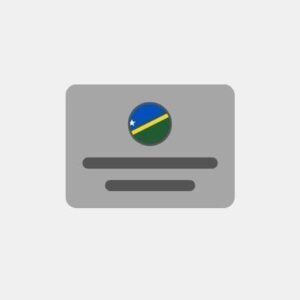 Solomon Islands Phone card - Voip