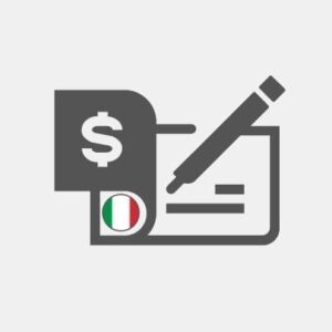 Italy - Bank account