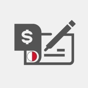 Malta - Conta bancária