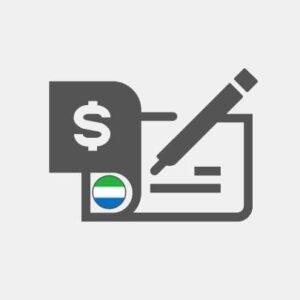 Sierra Leone - Bank account