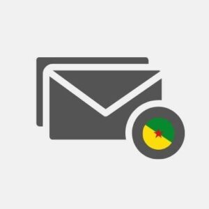 French Guiana - 9997 emails - B2B complete list