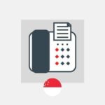 Numéro de fax de Singapour