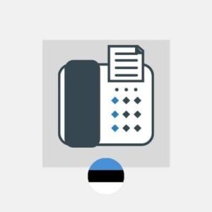 Estonia - Wirtualny numer faksu