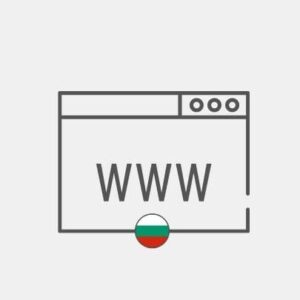 Prodejce webových stránek v Bulharsku