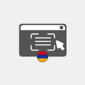 Creazione del sito web Armenia