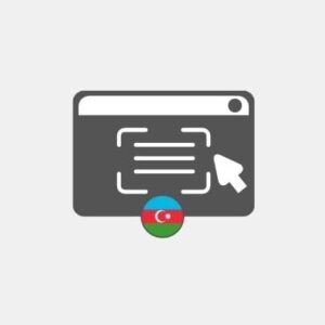 Creazione di siti web per l'Azerbaijan