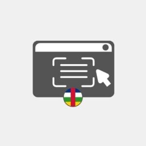 Creazione del sito web della Repubblica Centrafricana