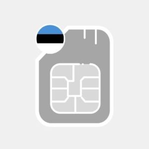 Estônia - Cartão SIM de Internet
