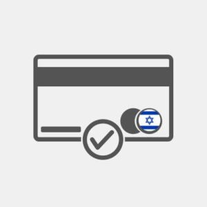 Israel - Aceita cartões