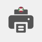 Revendedor de impressão fotográfica do Burundi